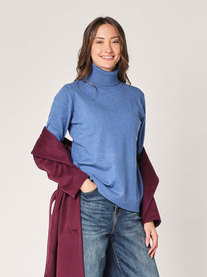 Oversized Rollkragenpullover