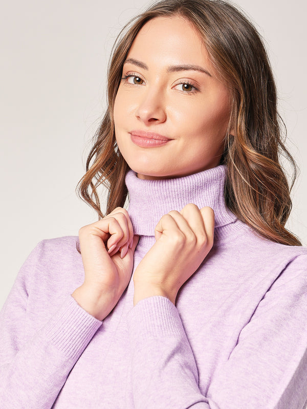 Oversized Rollkragenpullover