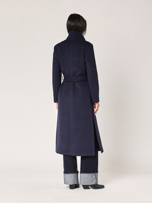 Cappotto con spacchi laterali