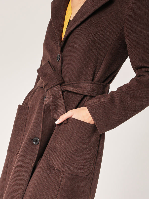 Cappotto con spacchi laterali