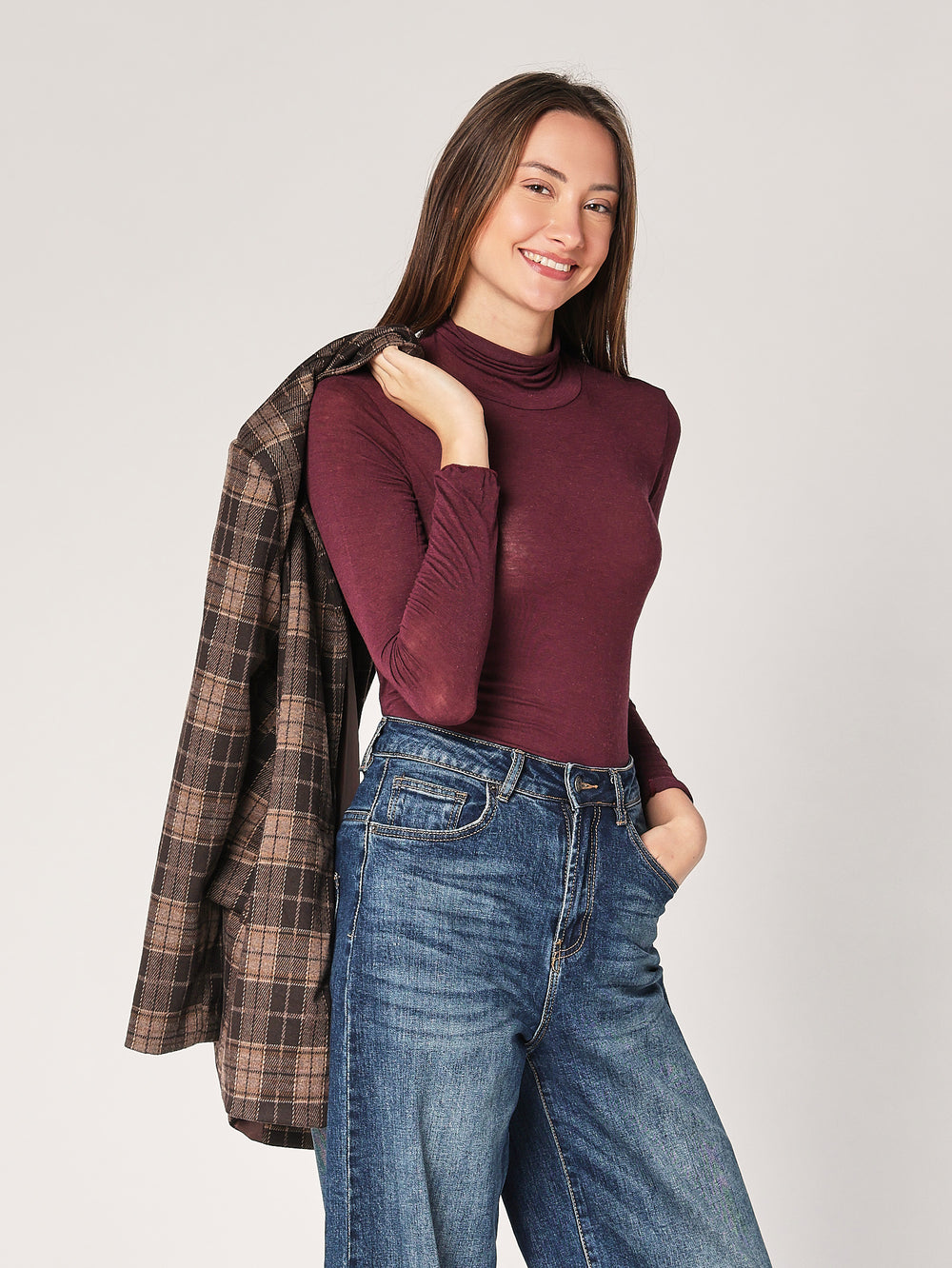 Kaschmir-Rollkragenpullover