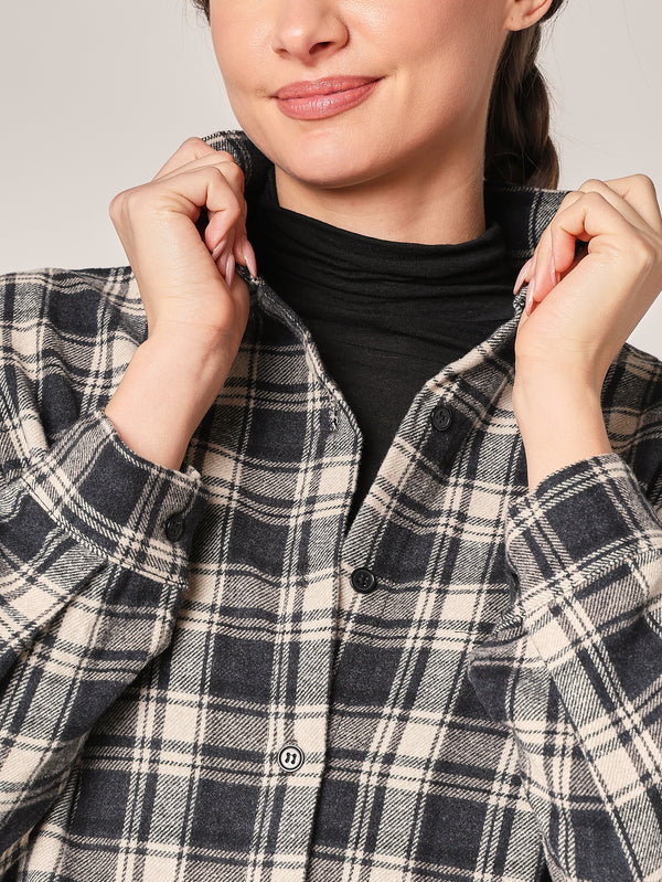 kariertes Flanellhemd