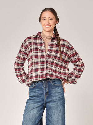 kariertes Flanellhemd