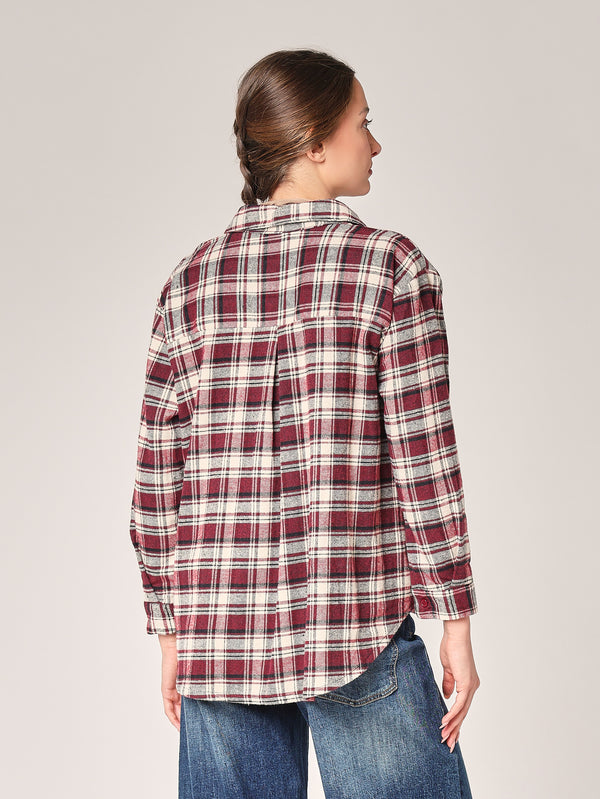 kariertes Flanellhemd