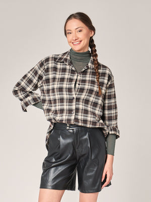 kariertes Flanellhemd