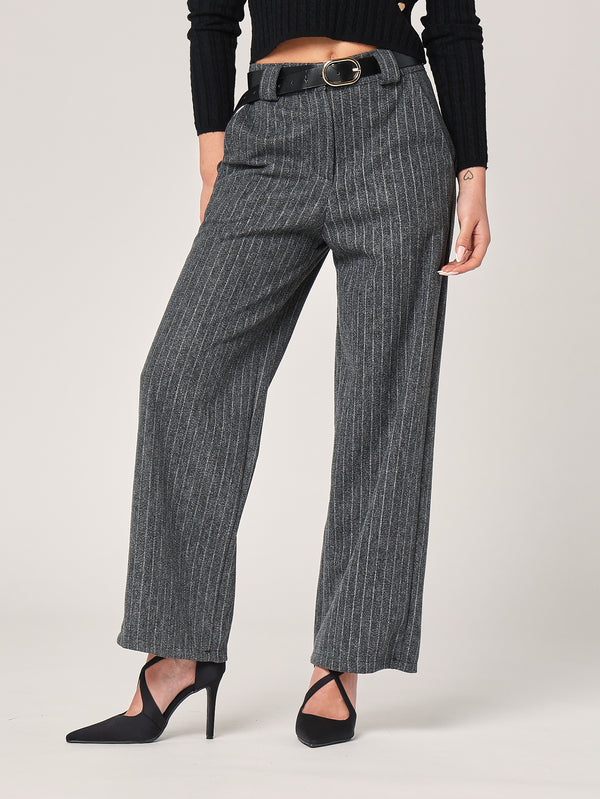 Pantalone palazzo a righe