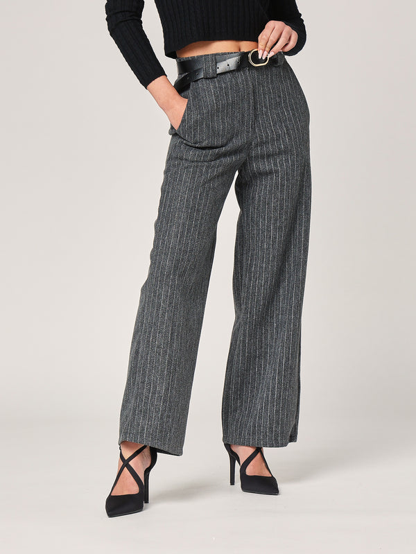 Pantalone palazzo a righe