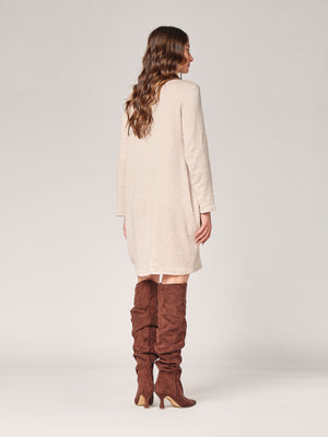 Strickkleid mit Pasmina