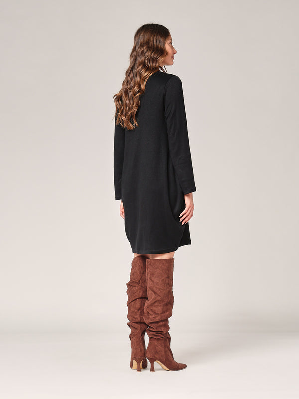 Strickkleid mit Pasmina