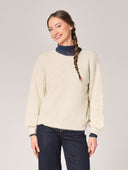 Pullover mit Blumenmuster