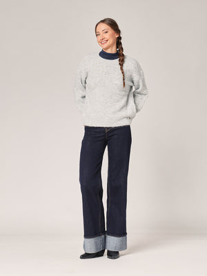 Pullover mit Blumenmuster