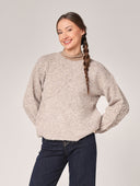 Pullover mit Blumenmuster