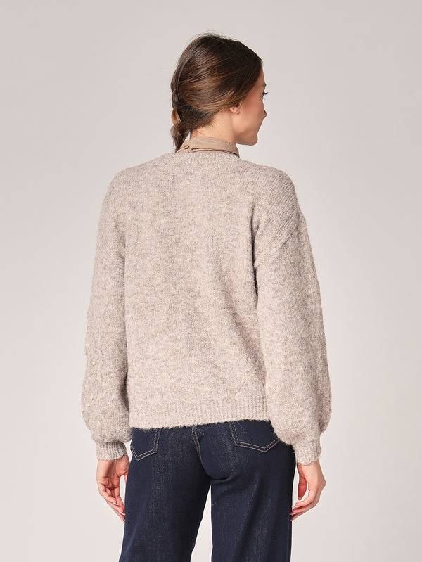 Pullover mit Blumenmuster