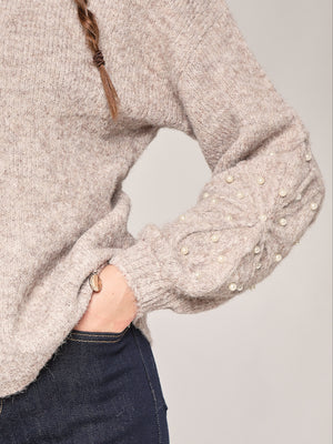 Pullover mit Blumenmuster