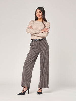 Pantalone palazzo a righe