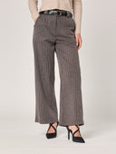 Pantalone palazzo a righe