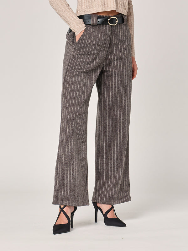 Pantalone palazzo a righe