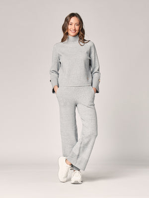 Komplett mit Lurex am Handgelenk