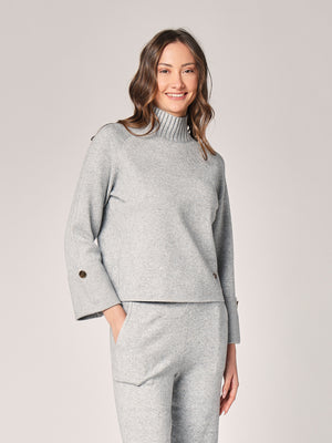 Komplett mit Lurex am Handgelenk