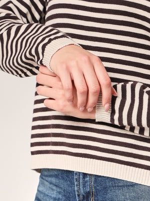 Gestreifter Pullover