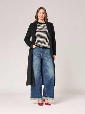 Gestreifter Pullover