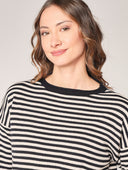 Gestreifter Pullover