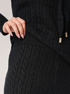 Komplett mit Zöpfen