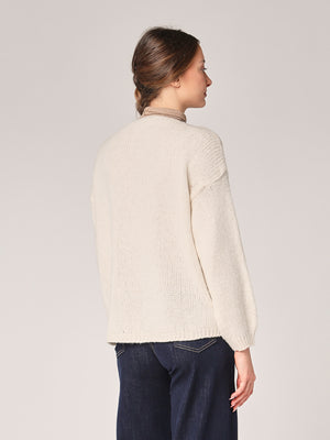 Pullover mit V-Ausschnitt