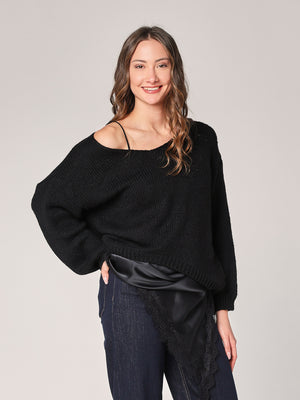 Pullover mit V-Ausschnitt