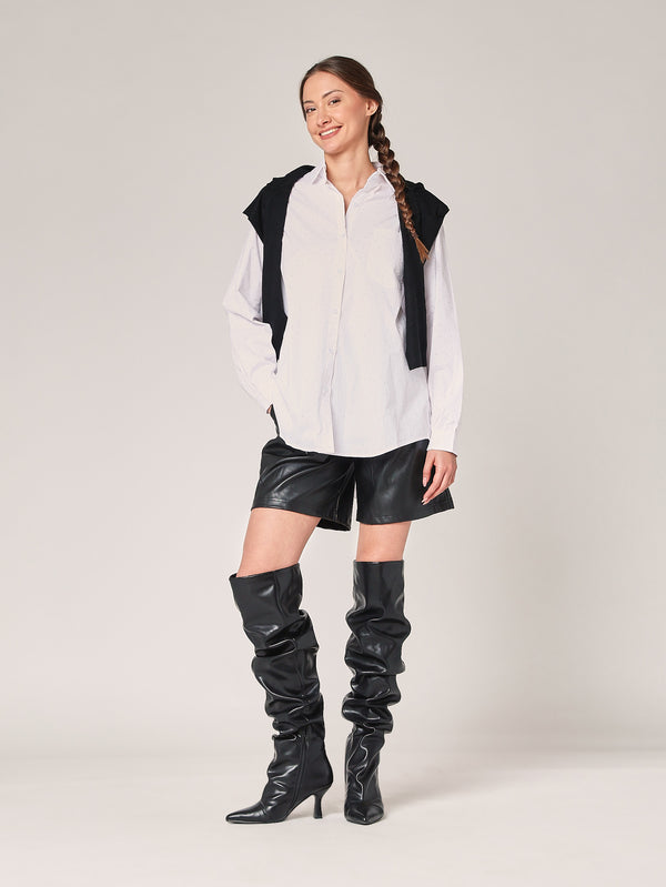 Hemd mit Strasssteinen