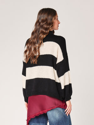 Gestreifter Pullover