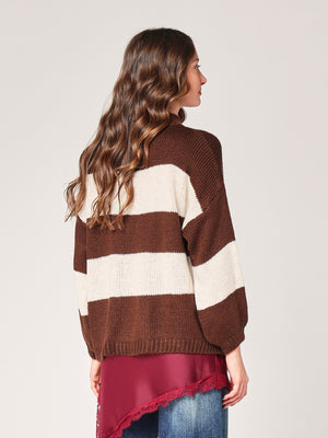 Gestreifter Pullover 