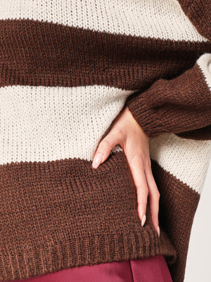 Gestreifter Pullover 