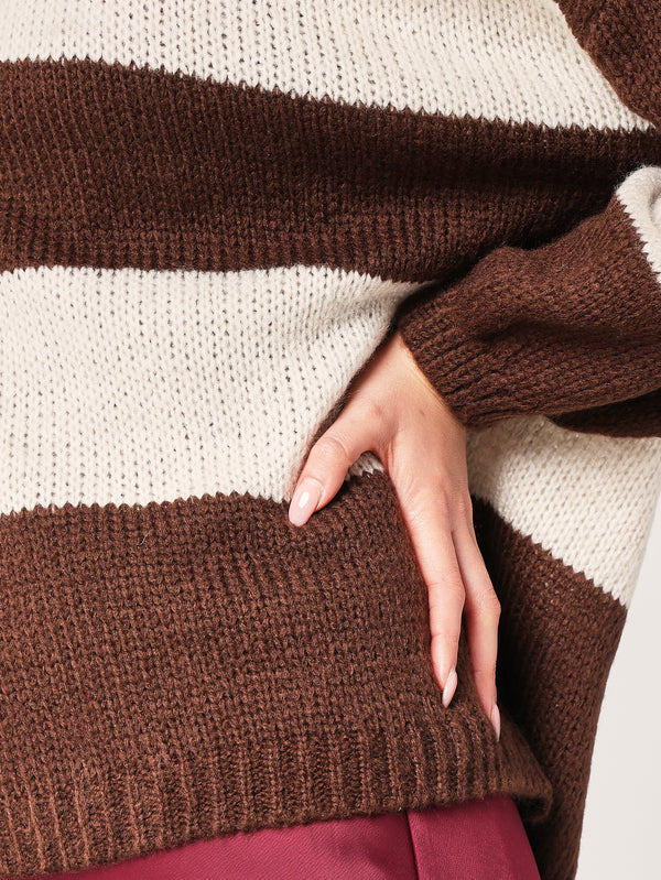 Gestreifter Pullover 