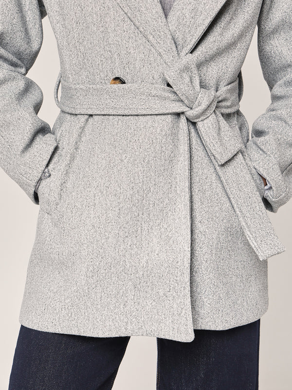 Mantel mit Gürtel