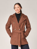 Mantel mit Gürtel