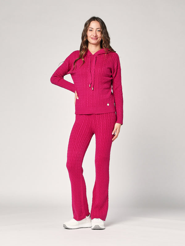 Komplett mit Zöpfen