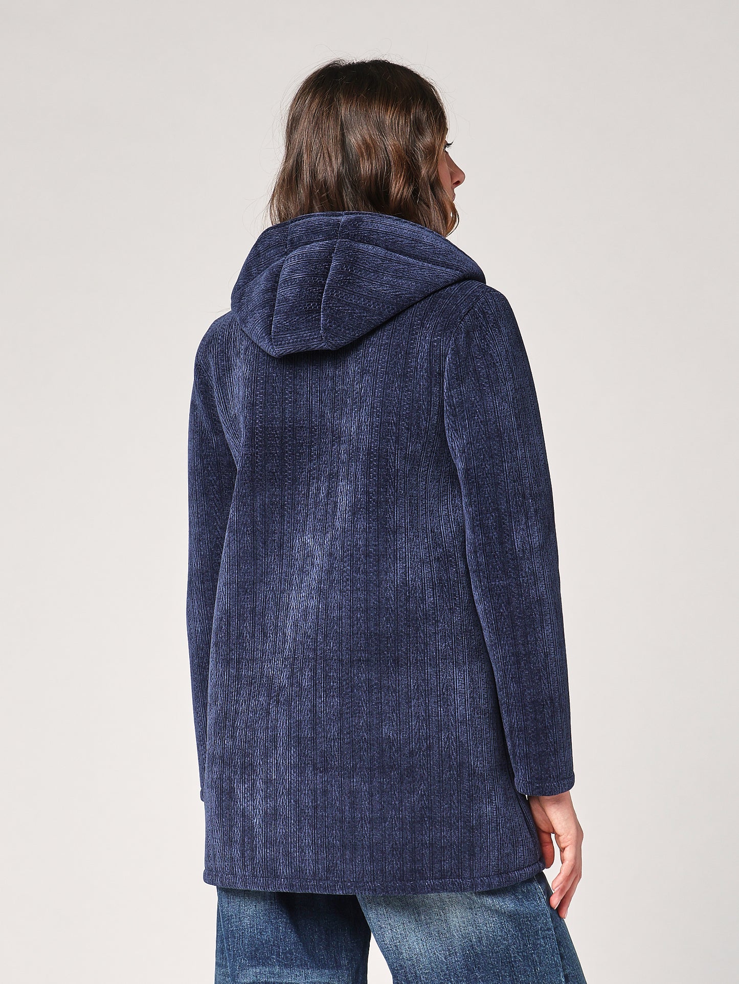 Cappotto con cappuccio