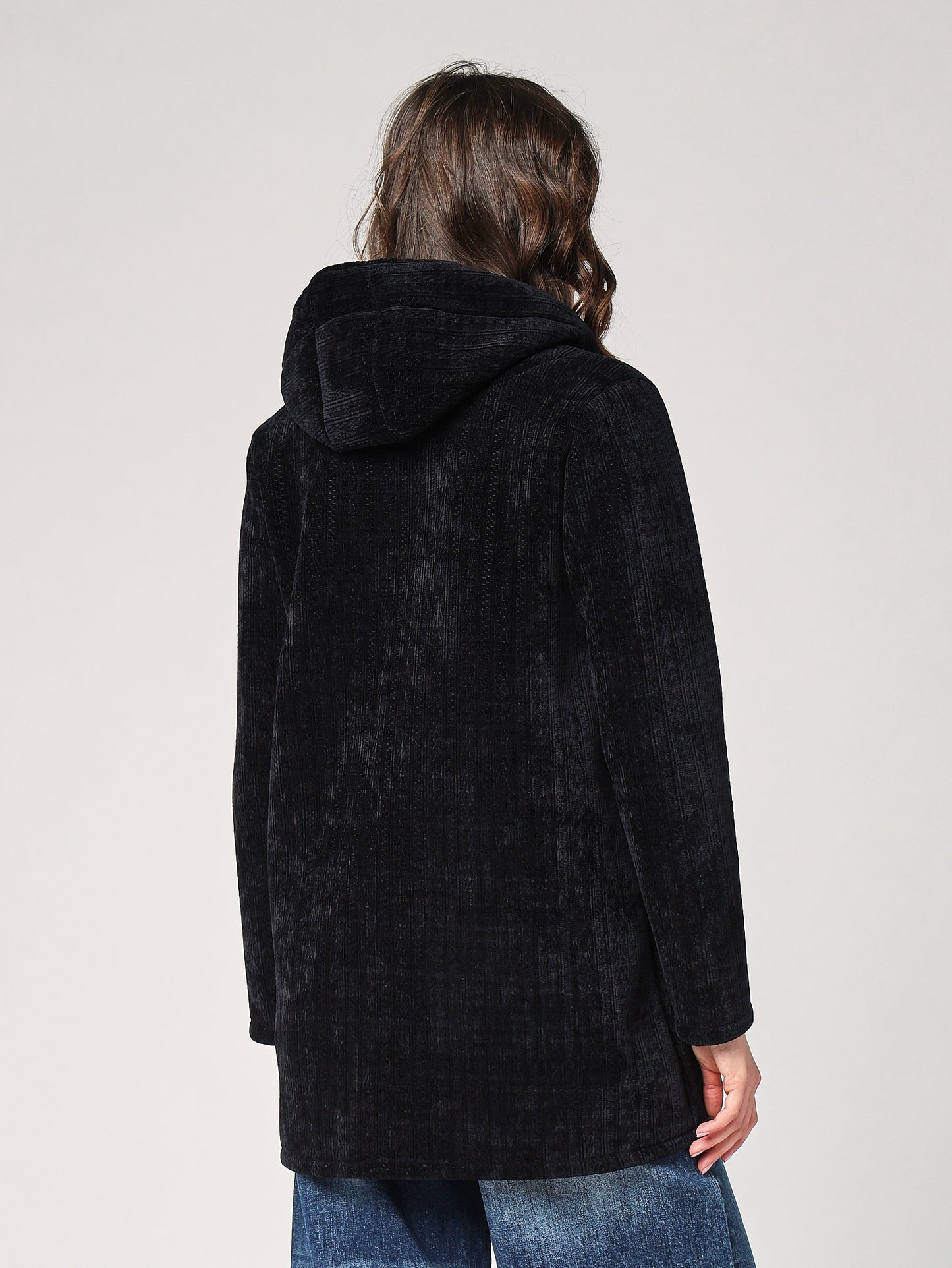 Cappotto con cappuccio