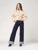 Cappotto corto due tasche