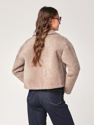 Cappotto corto due tasche