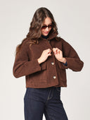 Cappotto corto due tasche