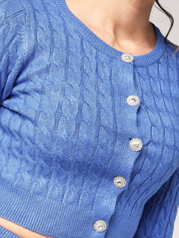 Completo golfino e gonna trecce