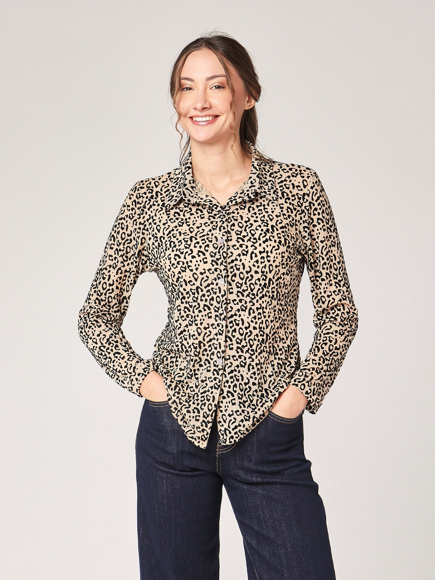 Camicia fantasia animal