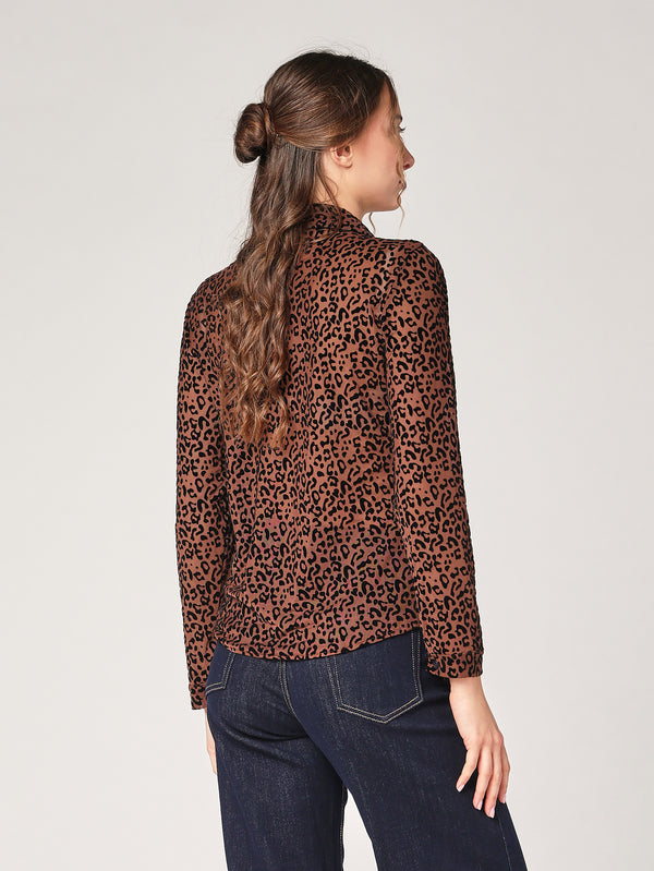 Camicia fantasia animal