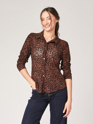 Camicia fantasia animal