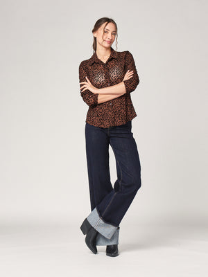 Camicia fantasia animal