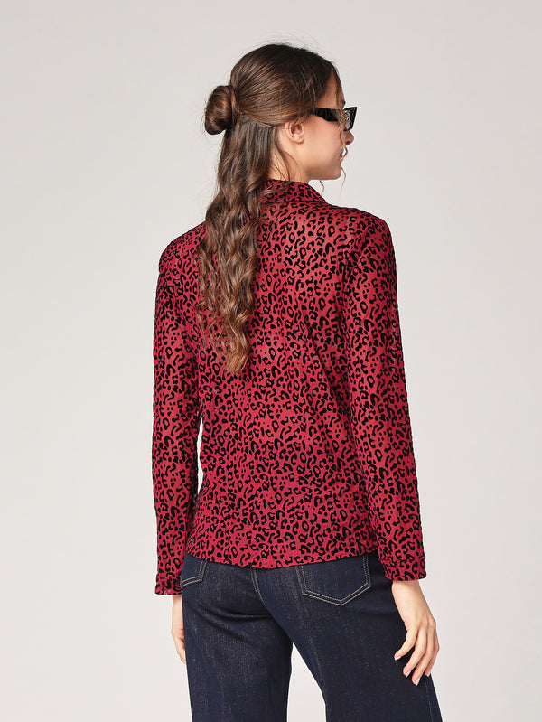 Camicia fantasia animal