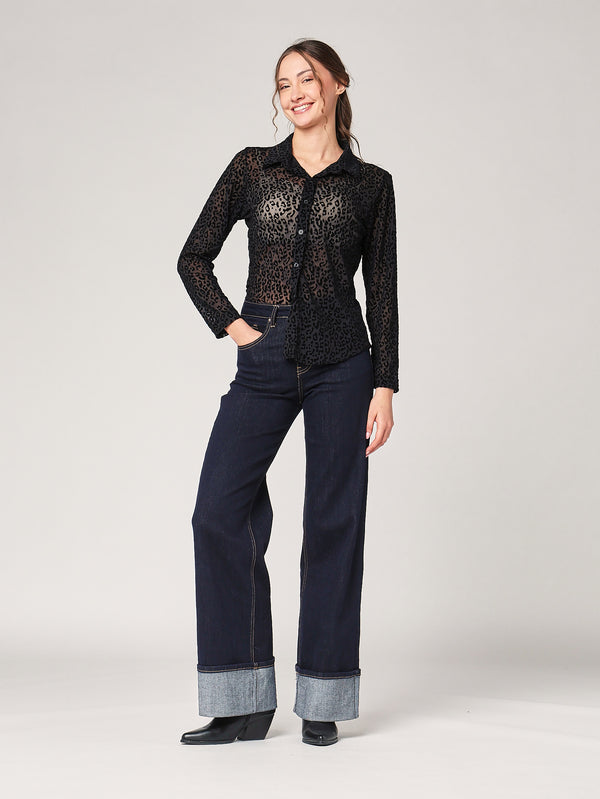 Camicia fantasia animal