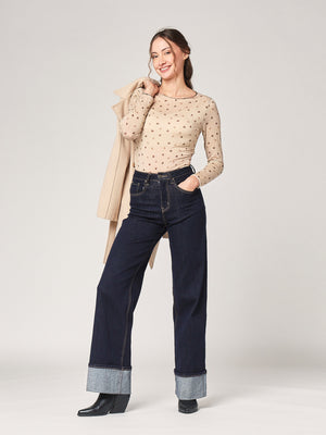 Maglia cashmere cuoricini